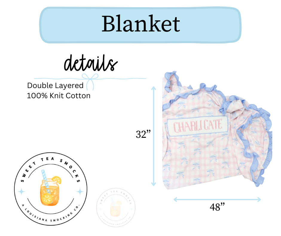 Blanket Size Chart
