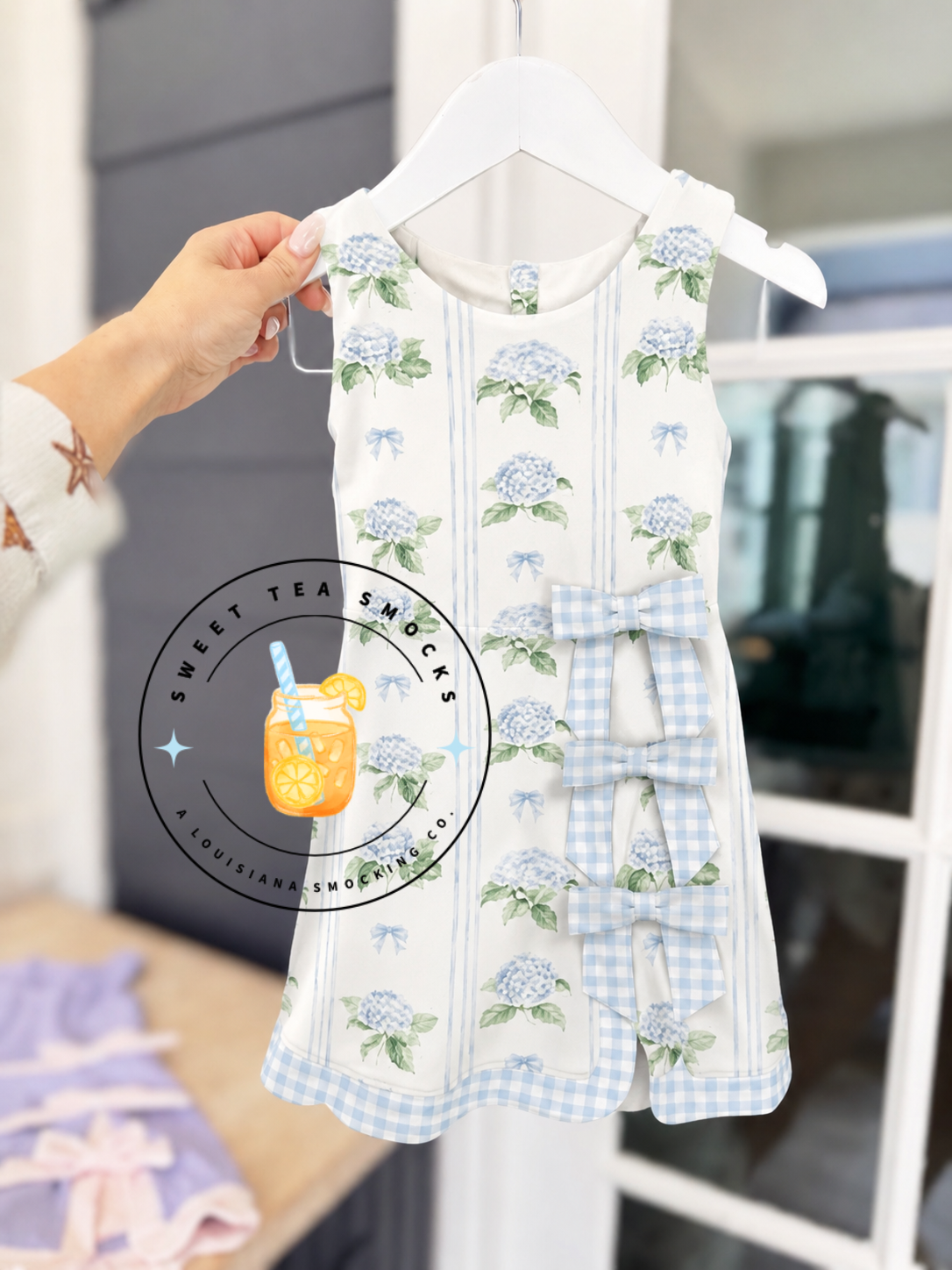 Hydrangea Youth Summer Dress